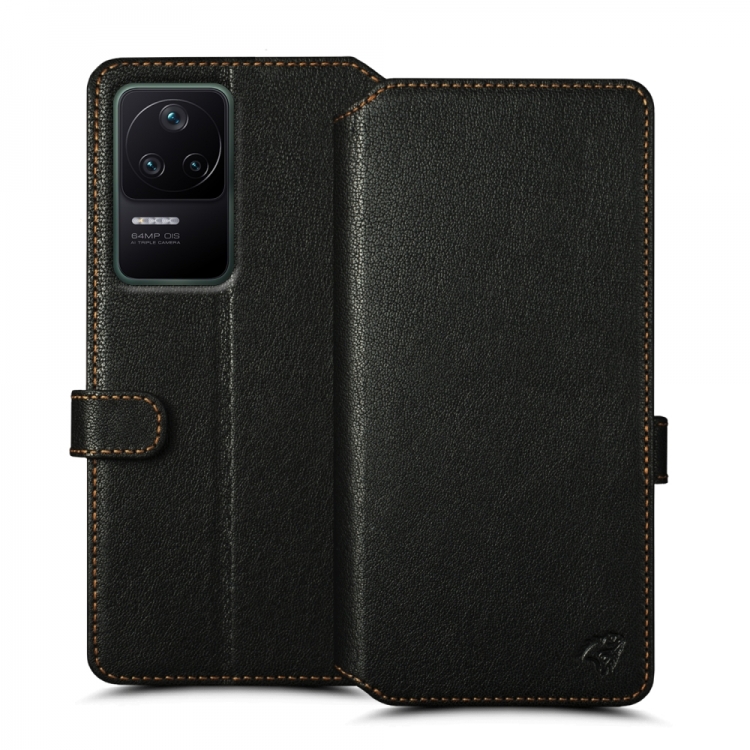 Чохол книжка Stenk Premium Wallet для Xiaomi Poco F4 Чорний фото