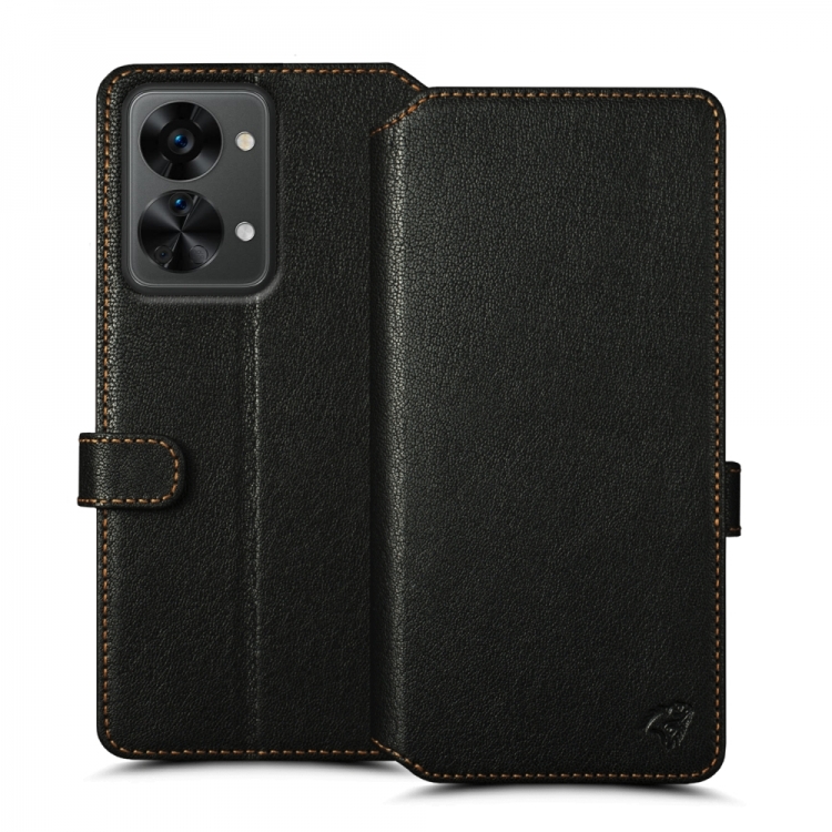 Чохол книжка Stenk Premium Wallet для OnePlus Nord 2T Чорний фото