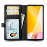 Чохол книжка Stenk Premium Wallet для Xiaomi 12 Lite Чорний фото 418824