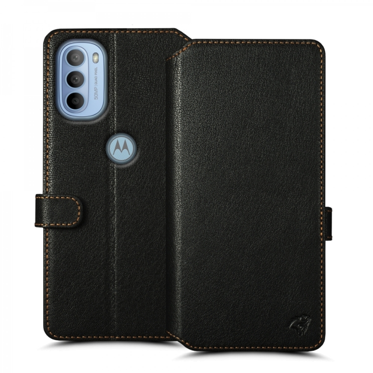 Чохол книжка Stenk Premium Wallet для Motorola Moto G31 Чорний фото