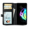Чохол книжка Stenk Premium Wallet для Motorola Edge 20 Чорний фото 419424
