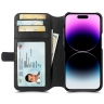 Чохол книжка Stenk Premium Wallet для Apple iPhone 14 Pro Чорний фото 419454