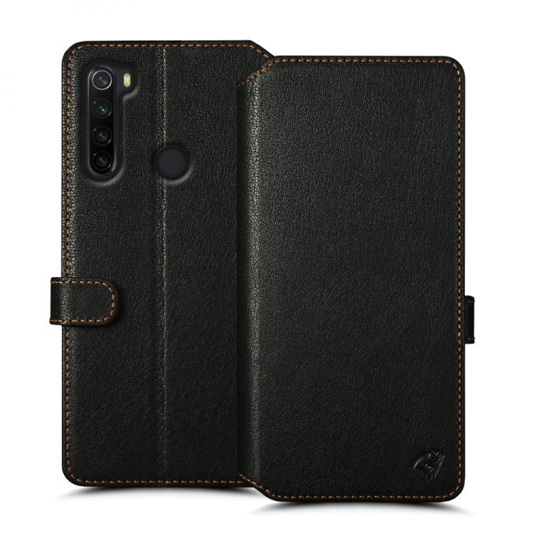 Чохол книжка Stenk Premium Wallet для Xiaomi Redmi Note 8 (2021) Чорний фото