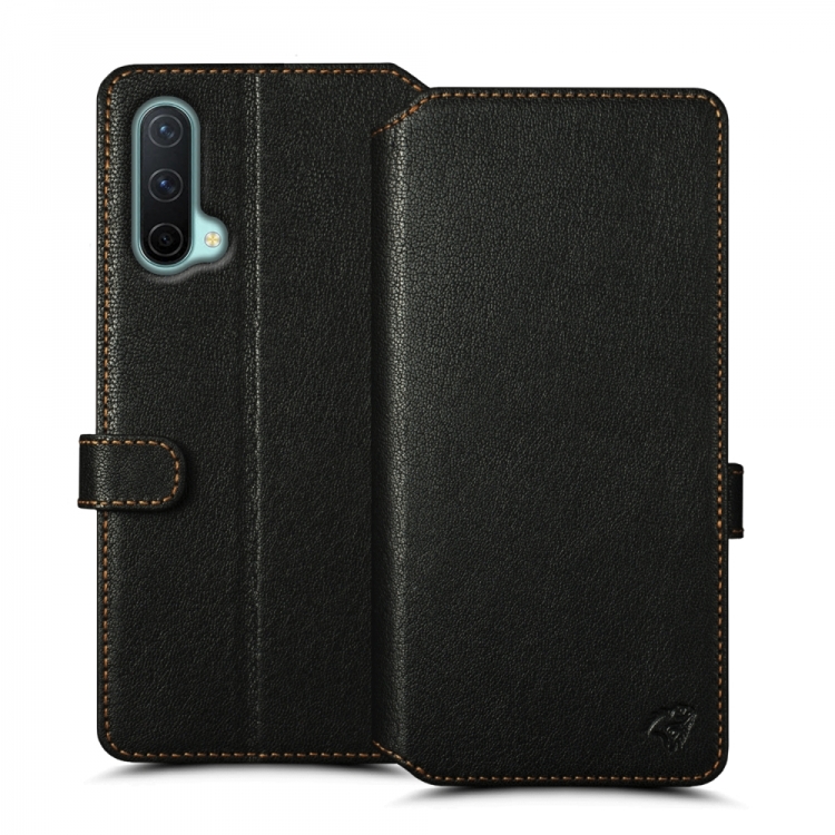 Чохол книжка Stenk Premium Wallet для OnePlus Nord CE 5G Чорний фото