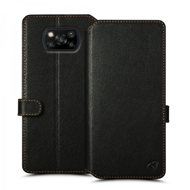 Чохол книжка Stenk Premium Wallet для Xiaomi Poco X3 Pro (NFC) Чорний фото
