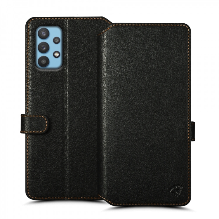 Чохол книжка Stenk Premium Wallet для Samsung Galaxy A32 Чорний фото
