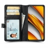 Чохол книжка Stenk Premium Wallet для Xiaomi Poco F3 Чорний фото 419289