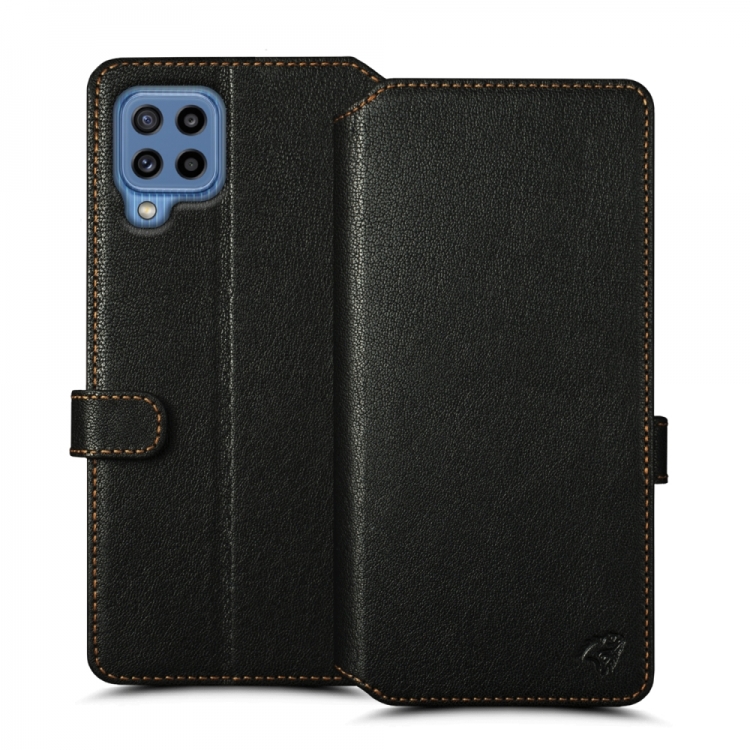 Чохол книжка Stenk Premium Wallet для Samsung Galaxy M32 Чорний фото