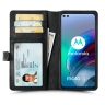 Чохол книжка Stenk Premium Wallet для Motorola Moto G100 Чорний фото 419175