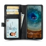 Чохол книжка Stenk Premium Wallet для Nokia X10 Чорний фото 419205