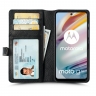 Чохол книжка Stenk Premium Wallet для Motorola Moto G60 Чорний фото 419079