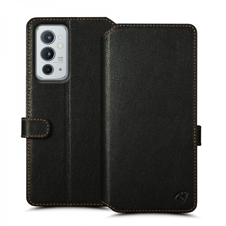 Чохол книжка Stenk Premium Wallet для OnePlus 9RT Чорний фото
