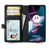 Чохол книжка Stenk Premium Wallet для Motorola Edge 30 Pro Чорний фото 418879