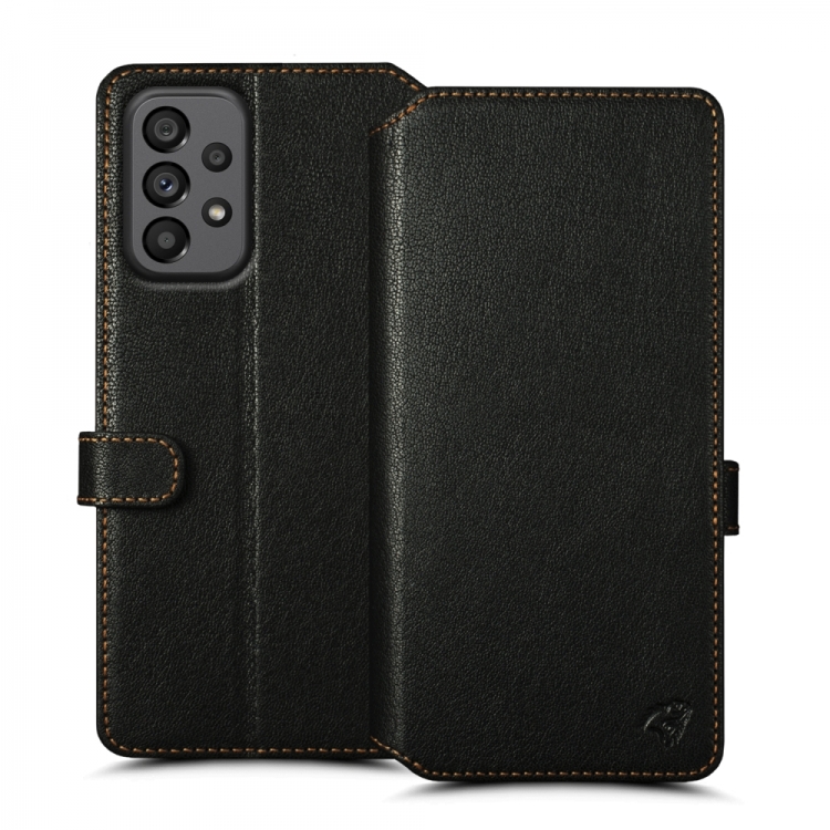 Чохол книжка Stenk Premium Wallet для Samsung Galaxy A73 5G Чорний фото